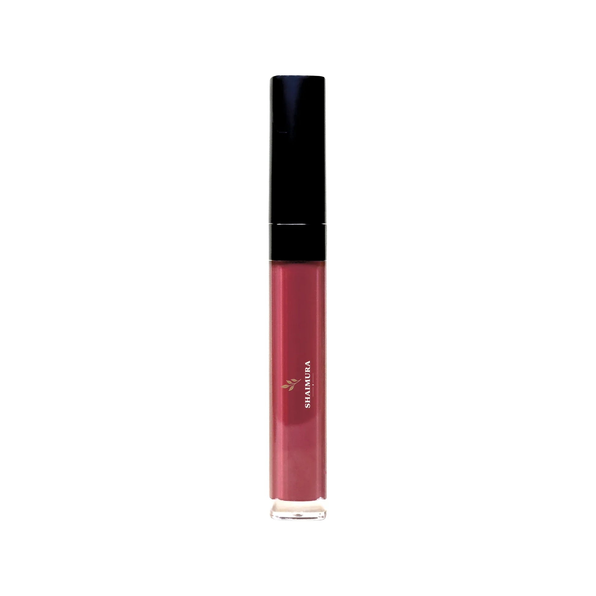 Shaimura Power Play Glossy Nourishing Lip Oil in a sleek tube for soft, glossy lips.