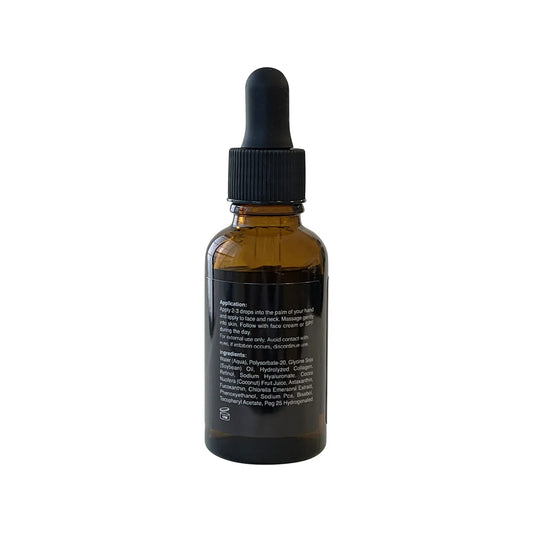 collagen retinol serum for radiant skin glowing skincare formula