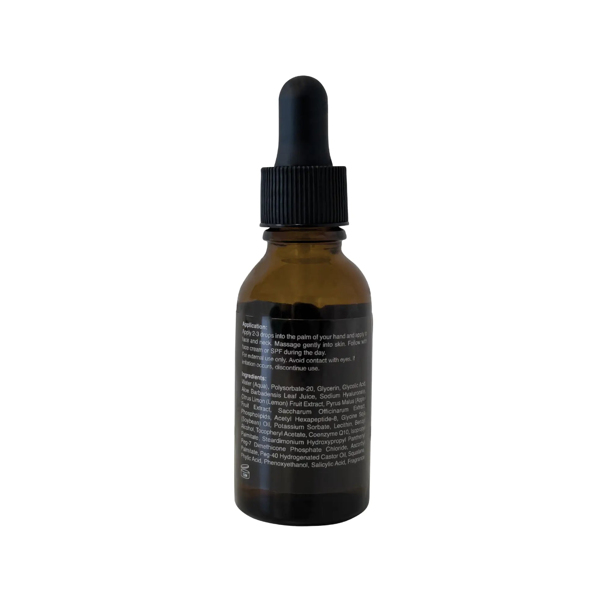 glycolic acid serum for smooth glowing skin radiant beauty serum